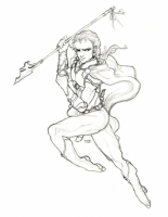 Edgar the Dragoon by Kame