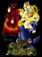 The Four Devils of the Elements by Katy