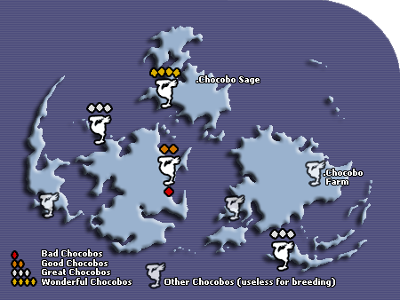 [Final Fantasy VII Chocobo Map Image]