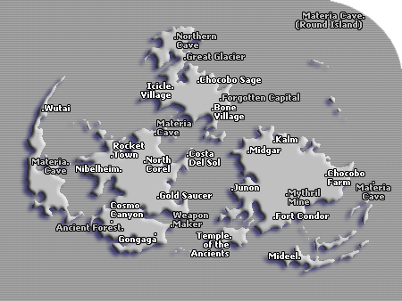Final fantasy vii maps